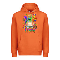 Carrot LGBTQ+ Messy Bun With Snacks Premium Hoodie - BundleAndBundleShop