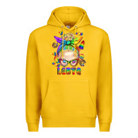 Lemon LGBTQ+ Messy Bun With Snacks Premium Hoodie - BundleAndBundleShop