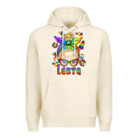 Tofu LGBTQ+ Messy Bun With Snacks Premium Hoodie - BundleAndBundleShop