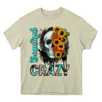 Mossy beautiful crazy skull Heavy Core Tee - JahusDesignShop