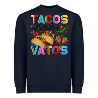 Navy Tacos before Vatos Valentine's Day Heavyweight Sweatshirt - FaDigitalArtStudio