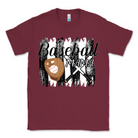 Burgundy Baseball Mama Classic Tee - Bettercallsaul
