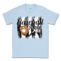 Dusty Blue Baseball Mama Classic Tee - Bettercallsaul