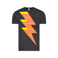 Vintage Black LIGHTNING BOLT Vintage Tee - baoMotion