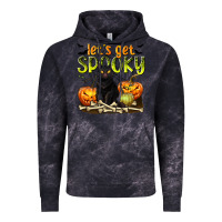 Cloud Black Let's Get Spooky Vintage Hoodie - texasbilliewilder