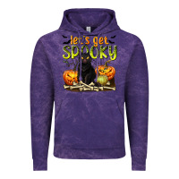 Cloud Purple Let's Get Spooky Vintage Hoodie - texasbilliewilder