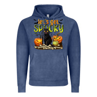 Vintage Denim Let's Get Spooky Vintage Hoodie - texasbilliewilder