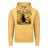 Vintage Mustard Let's Get Spooky Vintage Hoodie - texasbilliewilder