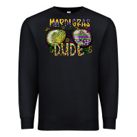 Black mardi gras dude Premium Sweatshirt - SublimationCraftShop