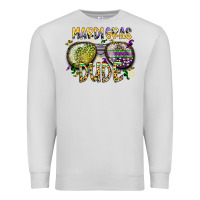 Dove Grey mardi gras dude Premium Sweatshirt - SublimationCraftShop