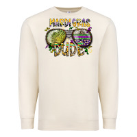 Sandshell mardi gras dude Premium Sweatshirt - SublimationCraftShop