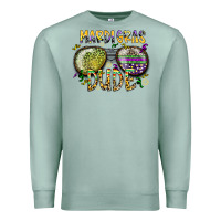 Seafoam mardi gras dude Premium Sweatshirt - SublimationCraftShop