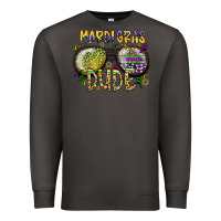 Smoke mardi gras dude Premium Sweatshirt - SublimationCraftShop