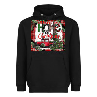 Black christmas homecoming celebration Heavyweight Hoodie - CowhideDigitalArt