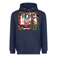 Navy christmas homecoming celebration Heavyweight Hoodie - CowhideDigitalArt
