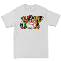 Dove Grey santa joy with sunflowers Premium Tee - RanaPortraitStore