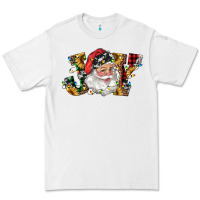 Santa Joy With Sunflowers Premium Tee | Teevron