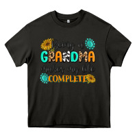 Asphalt Being a Grandma Makes My Life Complete Heavy Core Tee - MaliasSmallBusiness