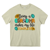 Mossy Being a Grandma Makes My Life Complete Heavy Core Tee - MaliasSmallBusiness