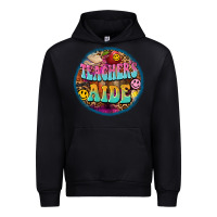 Black western groovy teachers aide Urban Hoodie - BarkalooDesign