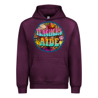 Mauve Wine western groovy teachers aide Urban Hoodie - BarkalooDesign
