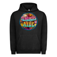 Pigment Black western groovy teachers aide Urban Hoodie - BarkalooDesign