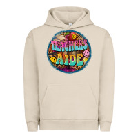 Pigment French Oak western groovy teachers aide Urban Hoodie - BarkalooDesign
