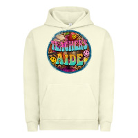 Pigment Pistachio western groovy teachers aide Urban Hoodie - BarkalooDesign