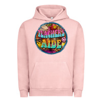 Pigment Salmon western groovy teachers aide Urban Hoodie - BarkalooDesign