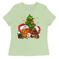 Matcha christmas sports bbs Ladies Tee - BundleAndBundleShop