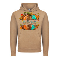 Vintage Coffee pumpkin hello fall Vintage Hoodie - NancyCooperArtShop