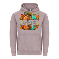 Vintage Zinc pumpkin hello fall Vintage Hoodie - NancyCooperArtShop
