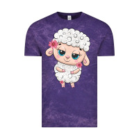 Cloud Purple cute sheep Vintage Tee - texasbilliewilder
