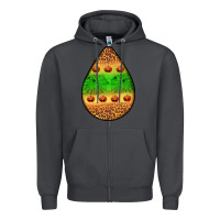 Smoke halloween pumpkin teardrop Zipper Hoodie - BundleAndBundleShop