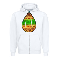 Halloween Pumpkin Teardrop Zipper Hoodie | Teevron