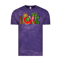 Cloud Purple love watermelon Vintage Tee - RanaPortraitStore