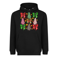 Black festive holiday decor Heavyweight Hoodie - CowhideDigitalArt