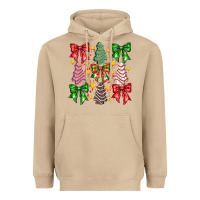 Mushroom festive holiday decor Heavyweight Hoodie - CowhideDigitalArt