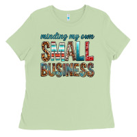 Matcha minding my own small business bbs Ladies Tee - BundleAndBundleShop