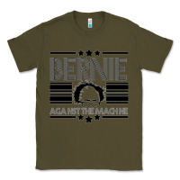 Army Green Bernie Against The Machine Classic Tee - Bettercallsaul