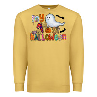 Antique Gold My 1st Halloween Premium Sweatshirt - CowhideDigitalArt
