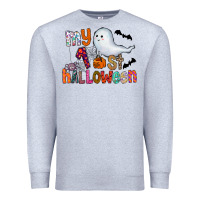 Heather Grey My 1st Halloween Premium Sweatshirt - CowhideDigitalArt