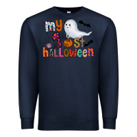 Navy My 1st Halloween Premium Sweatshirt - CowhideDigitalArt