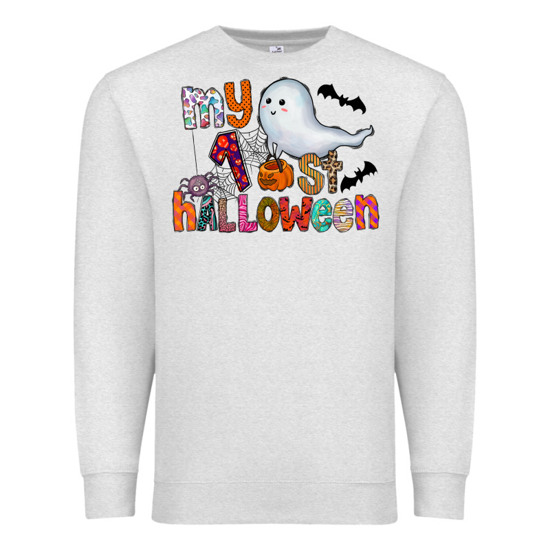 My 1st Halloween Premium Sweatshirt by CowhideDigitalArt | Teevron