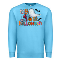 Ocean Blue My 1st Halloween Premium Sweatshirt - CowhideDigitalArt