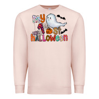 Pale Pink My 1st Halloween Premium Sweatshirt - CowhideDigitalArt