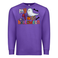 Purple My 1st Halloween Premium Sweatshirt - CowhideDigitalArt