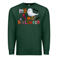 Sports Green My 1st Halloween Premium Sweatshirt - CowhideDigitalArt