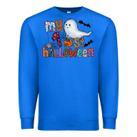 True Royal My 1st Halloween Premium Sweatshirt - CowhideDigitalArt