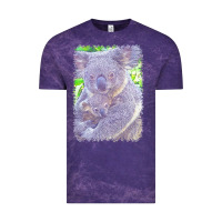 Cloud Purple koala t  shirtkoala   11 t  shirt Vintage Tee - baoMotion